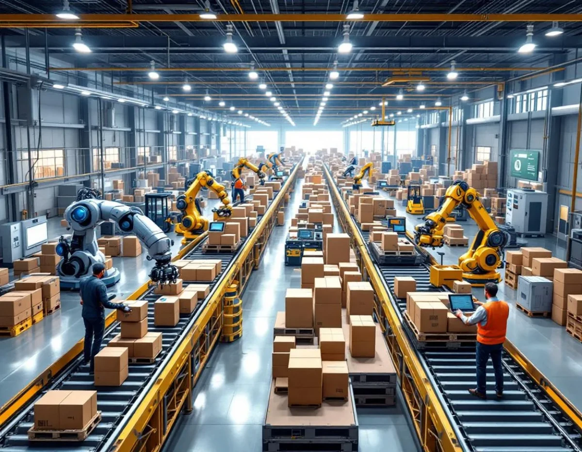 La high tech dans la logistique automatisée