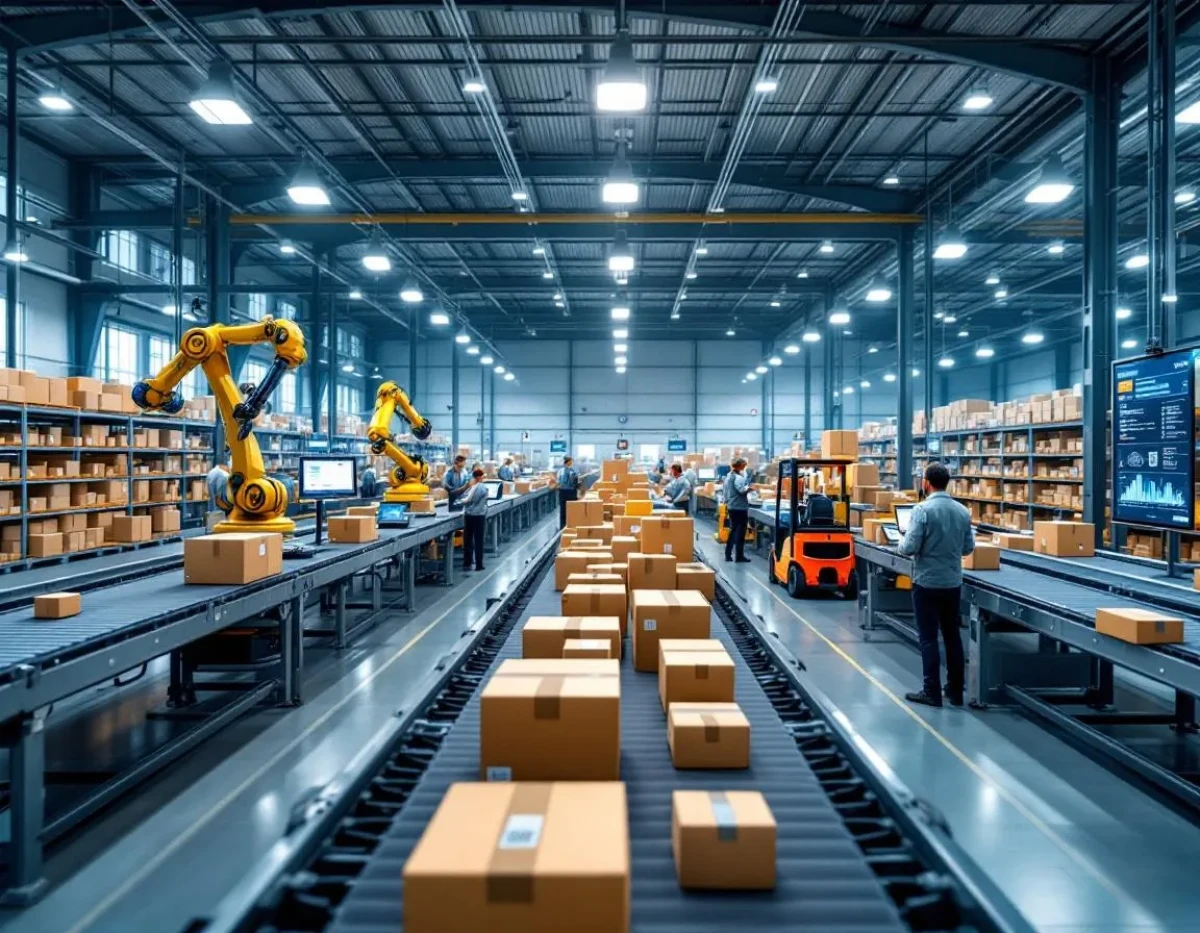 L'automatisation intelligente dans les chaînes logistiques