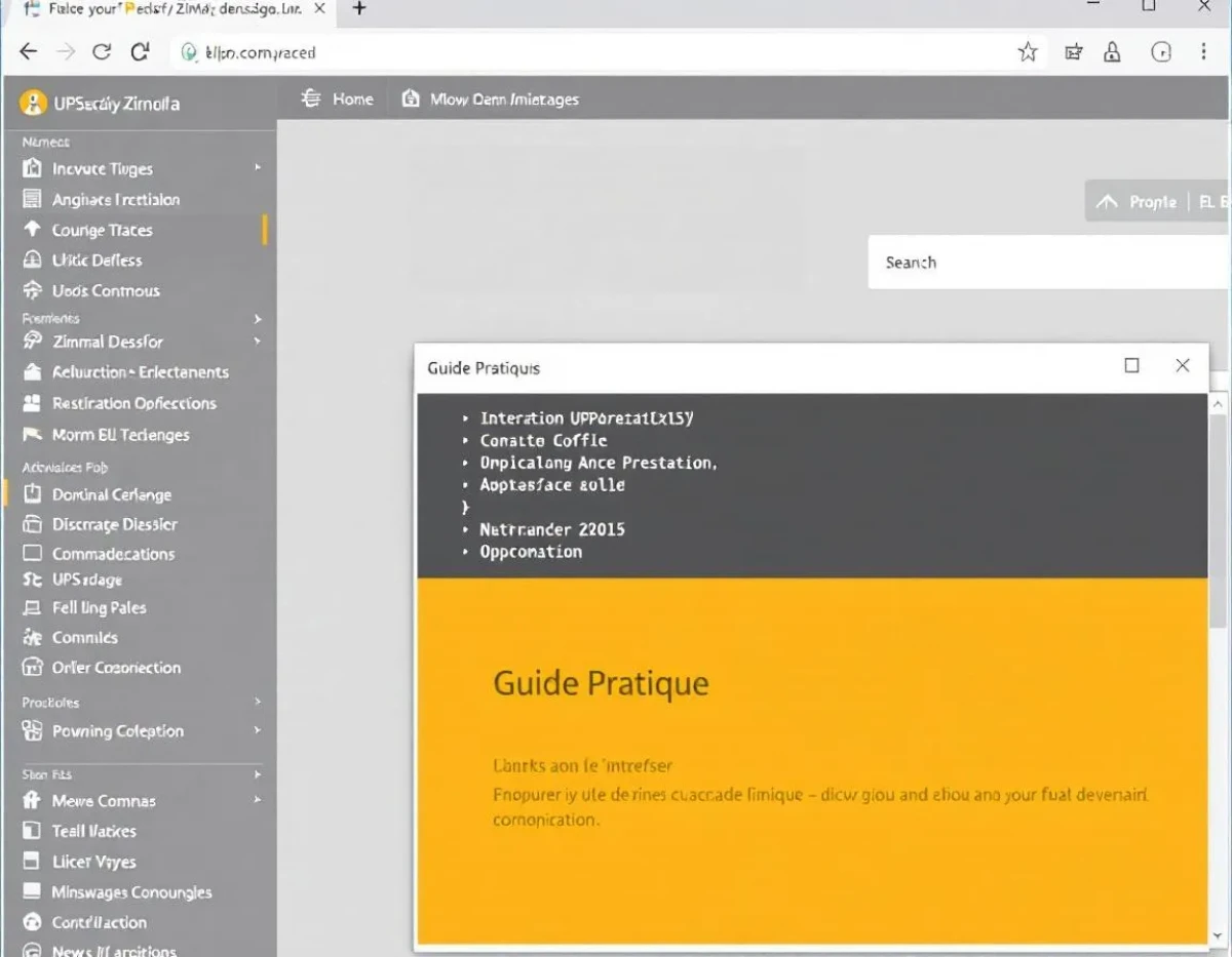 Guide Pratique : Maîtriser l'Interface UPSaclay Zimbra pour Débutants