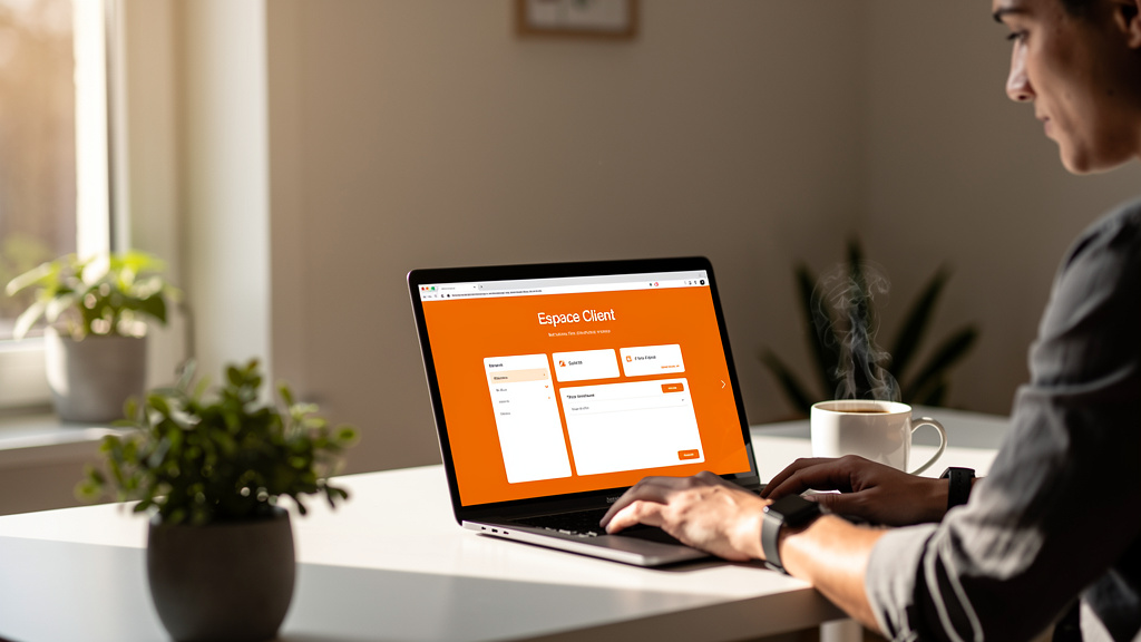Accéder à votre orange espace client en 3 étapes simples